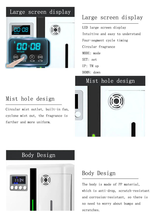 Bluetooth Essential Oils Diffuser Smell Hotel Lobby Scent Machine