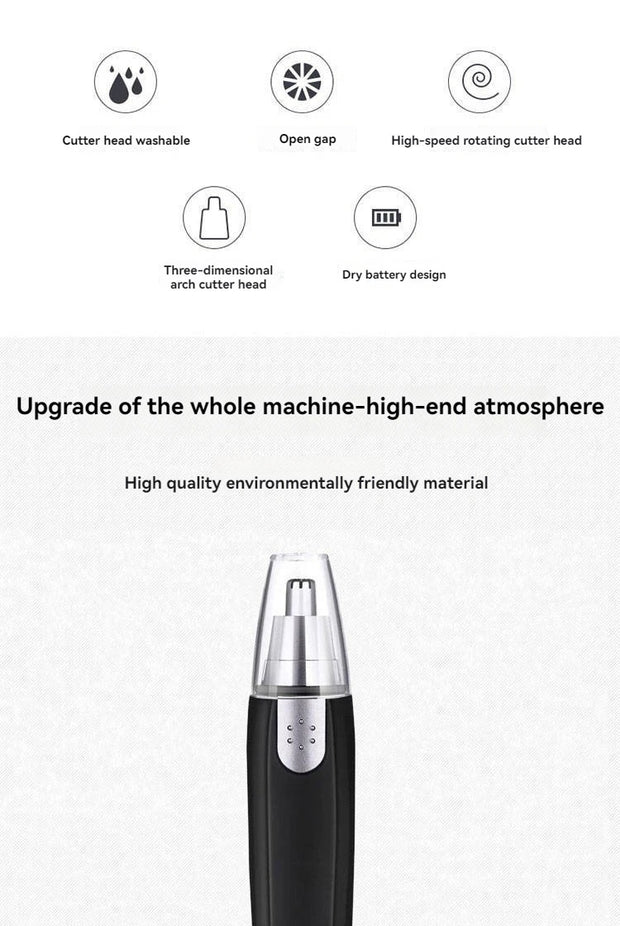 Electric Nose Hair Trimmer Ear Face Eyebrow Hair Clean Trimmer House Home Men Women Nose Hair Nose Remover Face Care Kit Tools