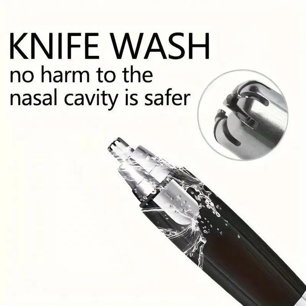 Electric Nose Hair Trimmer Ear Face Eyebrow Hair Clean Trimmer House Home Men Women Nose Hair Nose Remover Face Care Kit Tools