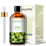 PHATOIL 100ml Sweet Fruity Fragrance Oil for Diffuser Candles Making -Coconut & Vanilla Strawberry Lemon Peach Pear Aroma Oil