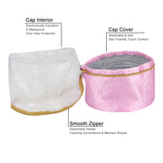 Thermal Treatment Hair Cap Heating Hair Steamer Nourishing Care Accessories Bonnets for Women Hair Dryer Home Spa Salon Styling