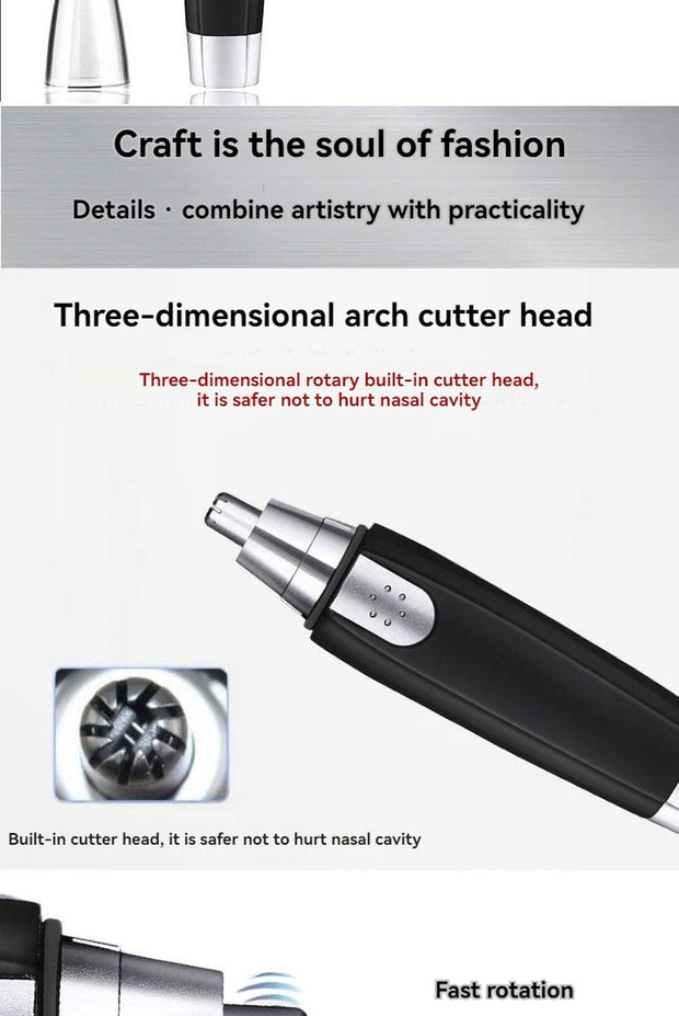 Electric Nose Hair Trimmer Ear Face Eyebrow Hair Clean Trimmer House Home Men Women Nose Hair Nose Remover Face Care Kit Tools