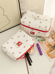Large Capacity Cat Makeup Bag Cute Student Travel Portable Toiletry Skincare Storage Stationery Bag